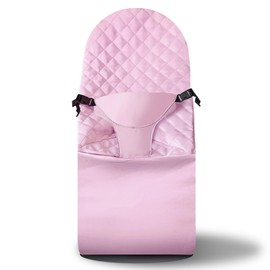 UWSTE Fabric Seat for Bouncer - for BabyBjorn Replacement Cover Compatible with BabyBjörn Bouncer Bliss, Soft Breathable Machine Washable (Pink, Only Seat Cover )