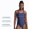 JOLYN Caroline Onesie Women's Athletic One Piece Swimsuit for Training,