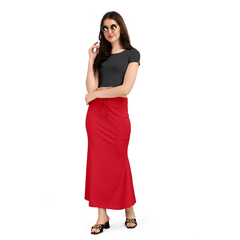 Kipzy - Falda larga de licra para mujer, para playa,