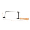 Angoily U-shaped Bow Saw Handle Lightweight and Compact Hacksaw for
