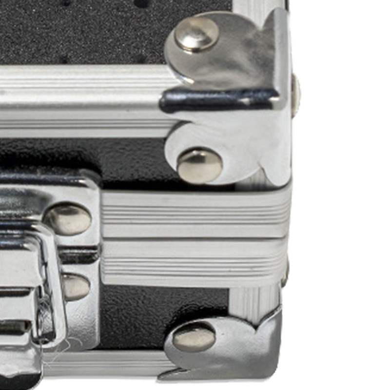 Nail Drill Bit Holder Case 25 Holes Transparent Flip Cover
