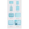 GELIMY 8PCS Packing Cubes for Travel – Waterproof Luggage Organisers