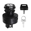 EATAKWARD 0430-090 Ignition Key Switch 3 Position, On/Off Power Switch