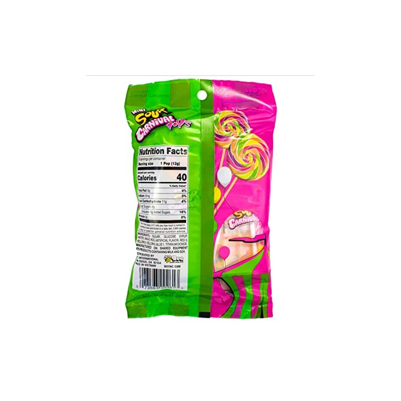 mini sour carnival pops