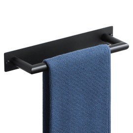 Mooche Handtuchhalter Ohne Bohren 304 Edelstahl Handtuchstange Wandmontage handtuchhalter schwarz Badezimmer Set Handtuch Halterung Wand für Badezimmer