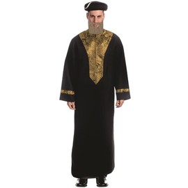 Dress Up America Sephardic Chacham Rabbis Costume for Adults - Rabbi Costume for Men