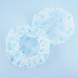 Waterproof Shower & Hair Dye Cap Hair Cap 4ea
