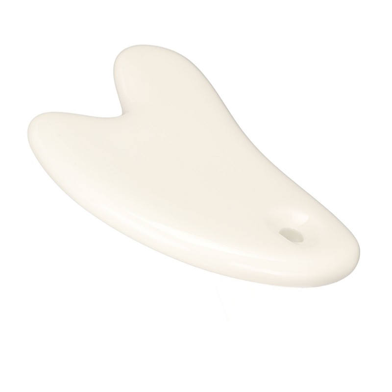 Ceramic Beauty Gua Sha Tool Men Women Face Body Massage