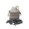 Livlig53 LIVLIG Clothes Peg Bag with 48 Pegs, Weatherproof Peg