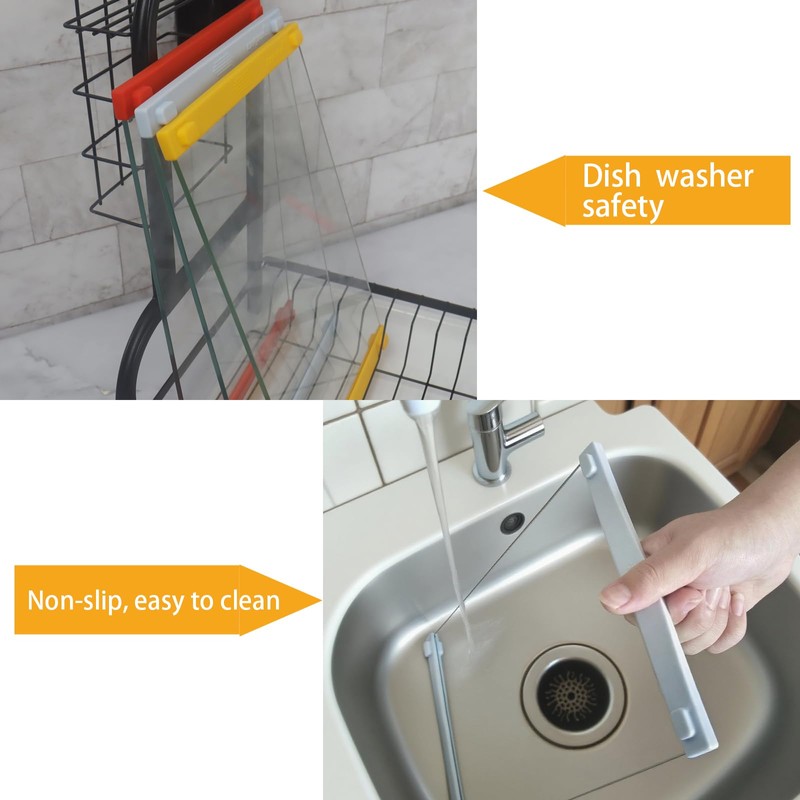 LANGBOHOS 2 PCS Tempered Glass Cutting Board for Kitchen with