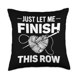 Crochet Crocheting Throw Pillow