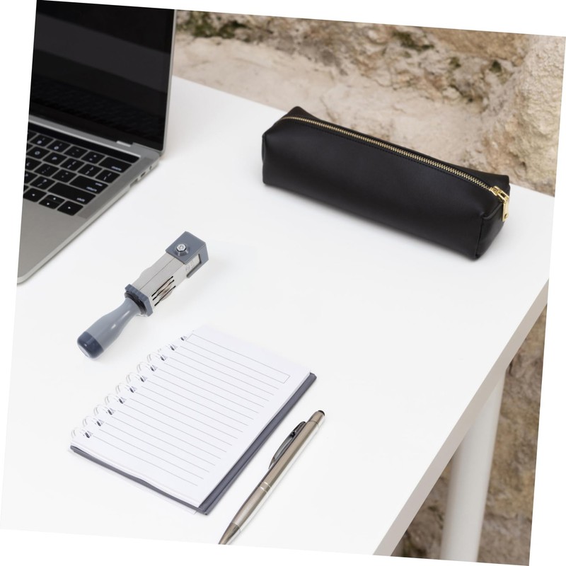 Operitacx Self Ink Date Stamp for Office School Metal Date