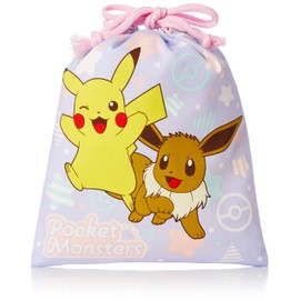 Pokémon HPK3-630 Drawstring Bag, S Kids, Purple (018), purple (018)