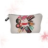 Baluue 3pcs Cosmetic Bag Dacron Printing Design Small Pouch Makeup