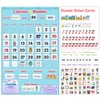 Educational Calendar and Weather Pocket Chart Set for Kids -