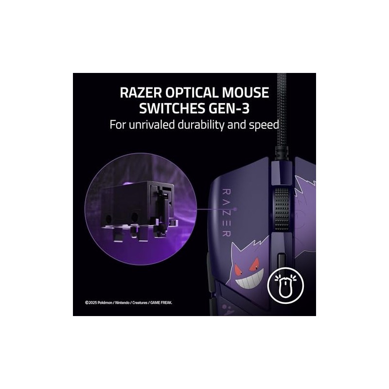 Razer Cobra Ratón de Juego con Cable: 58g Ligero -