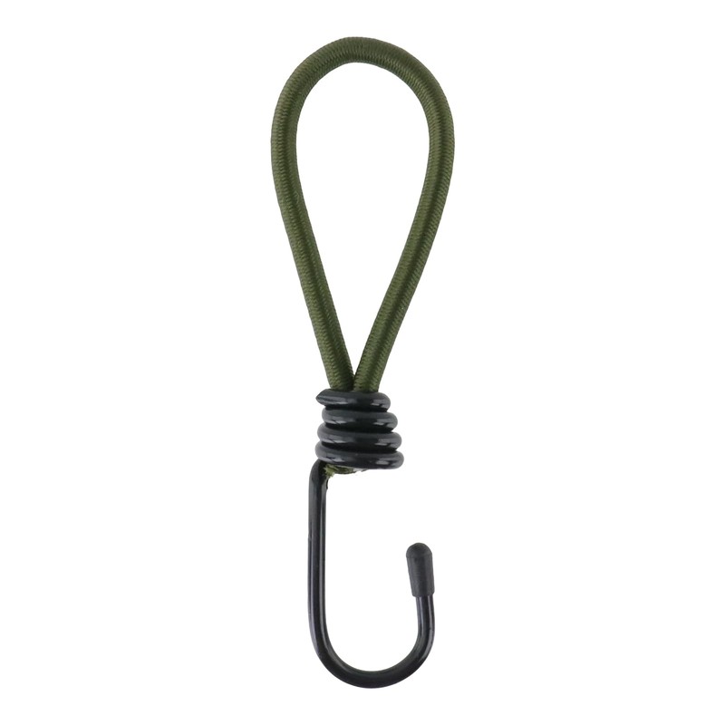 Dahszhi 10 Pcs Short Bungee Cords with Hooks Camping Accessories