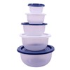 Spetebo Salad Bowl Set 5 Pieces - 0.4 to 4.4