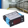 Temperature Controller Cooling Heating Multifunctional Thermostat with Dual Sensor AC220V
