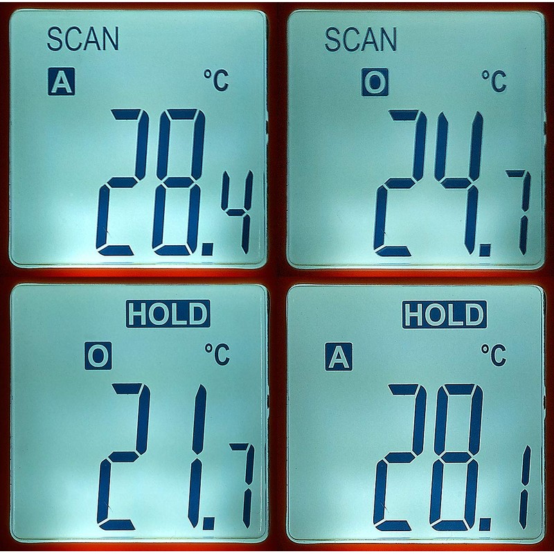 AGT Temperature Meter: Professional Infrared Thermometer with Laser, -50 to