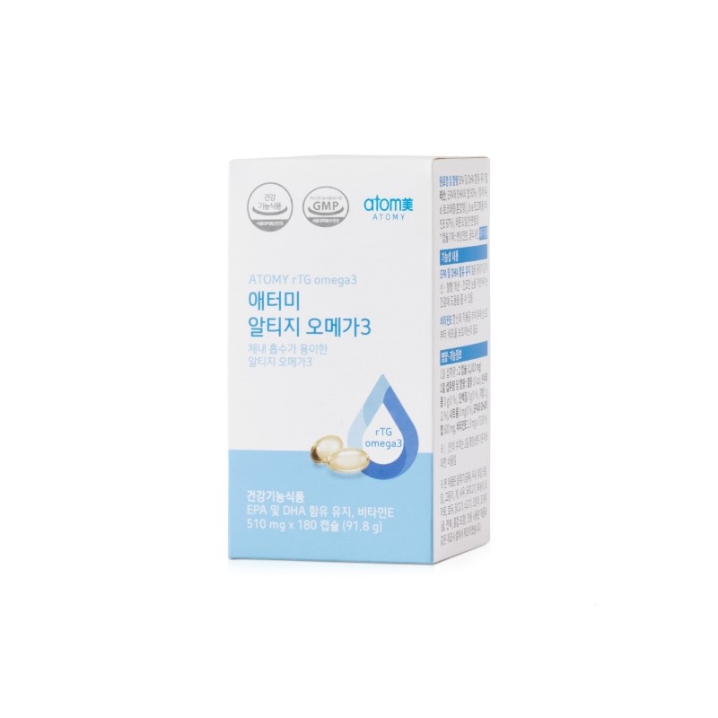 Atomy [Atomy] Altige Omega 3 (180 capsules, 3 months supply)