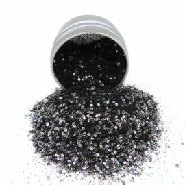 Biodegradable Glitter for Face and Body - Eco Friendly Glitter Makeup - Loose Festive Glitter in a 6g Pot (Moonlight Wish)