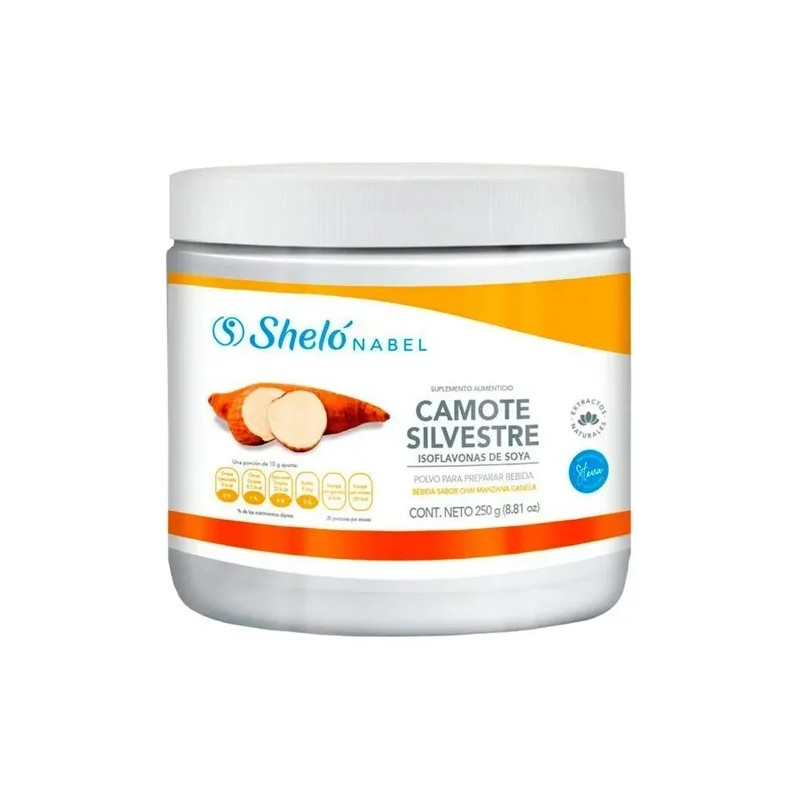 Kit Camote Silvestre Bebida Polvo Crema Sheló Nabel