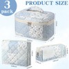 Cosmetic Bag Organizer Travel, Compact Lightweight Accessory for Travel and