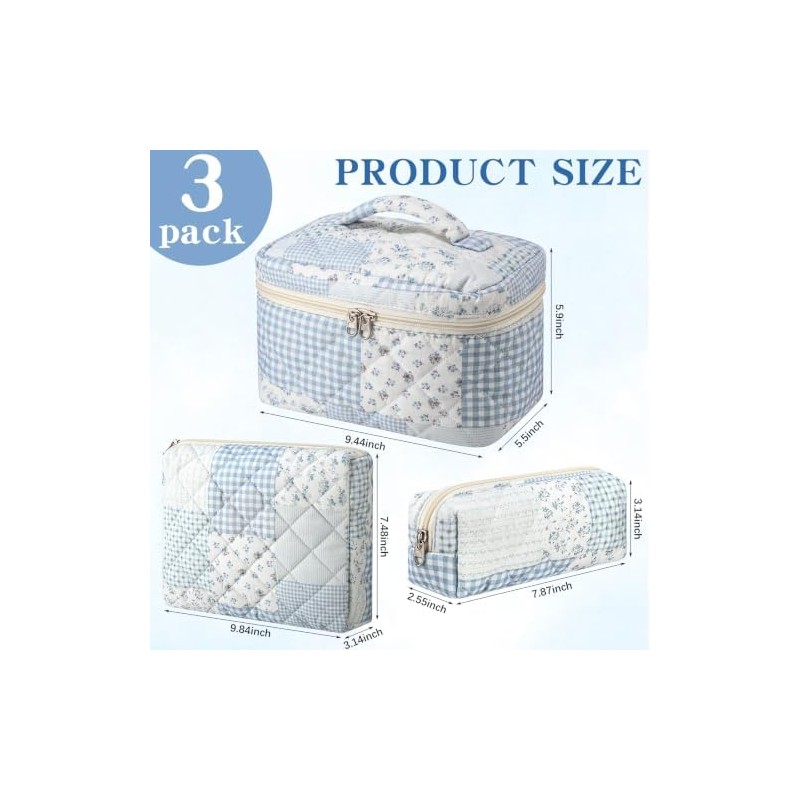Cosmetic Bag Organizer Travel, Compact Lightweight Accessory for Travel and