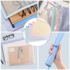 Samcos Zipper Bag, A5 5 Color Set, Zippered Bag, Contact
