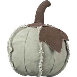 Primitives by Kathy Fabric Pumpkin Decoration, Medium, Green