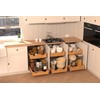 OCG Pull Out Drawers For Cabinets 14"W x 21"D, 2