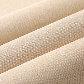 Wooqu Book Cloth, Natural Linen Surface and Paper Backed, Easy to Use, Strong, 17x29”, for Book Binding, Oatmeal