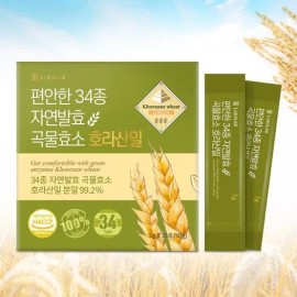 Lab on Lab Comfortable 34 types of naturally fermented grain enzyme lactic acid bacteria 3g / 편안한 34종 자연발효 곡물효소 유산균 3g