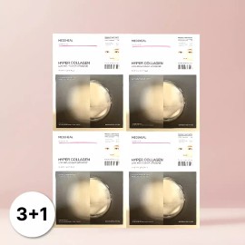 Mediheal 메디힐 하이퍼 콜라겐 겔 마스크 피부보습 팩 4박스 (40매) Mediheal Hyper Collagen Gel Mask Skin Moisturizing Pack 4 Boxes (40 Sheets)