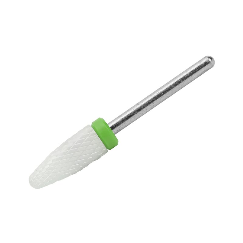 Ceramic Nail Drill Bit Corn Grinding Head Parts Manicure Polishing