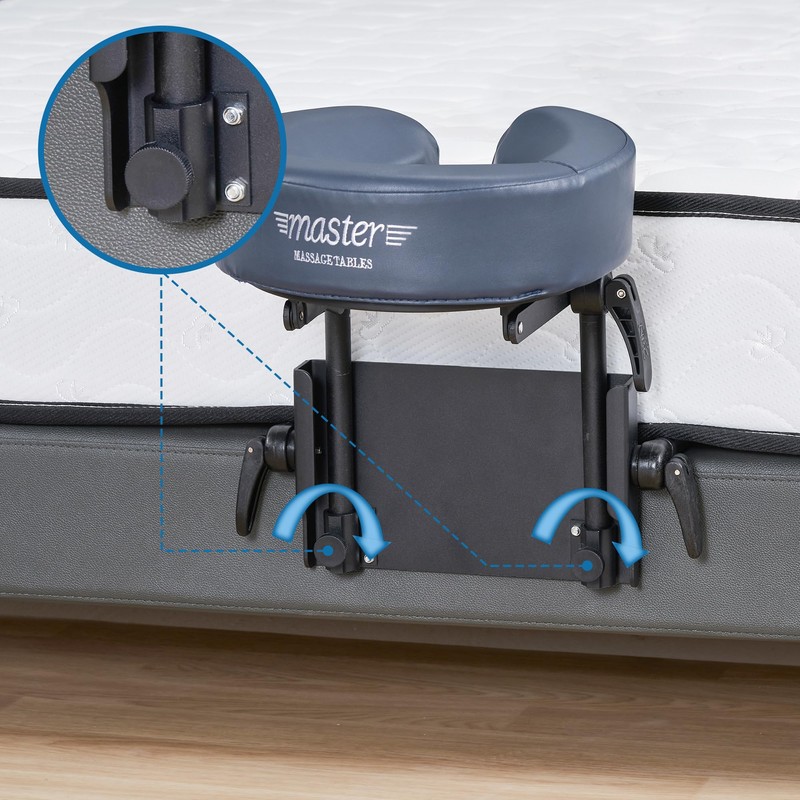 Master Massage Foldable Desktop Face Cradle Kit – Adjustable Head