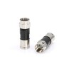 THE CIMPLE CO Coaxial Cable Connector, 10 PCS, RG6 Compression