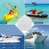 Moresis 2Pcs Boat Hatch- 4" 6" Deck Plate Marine Round