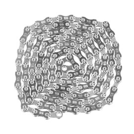 Bicycle Chain 6/7/8/9/10-Speed 116 Links, Special Steel Bike Chain, Bicycle Chain 1/2 x 3/32 Inch, Mountain Bike Chain for Road and Mountain Racing, Compatible with SRAM Shimano Campagnolo (10-Speed)