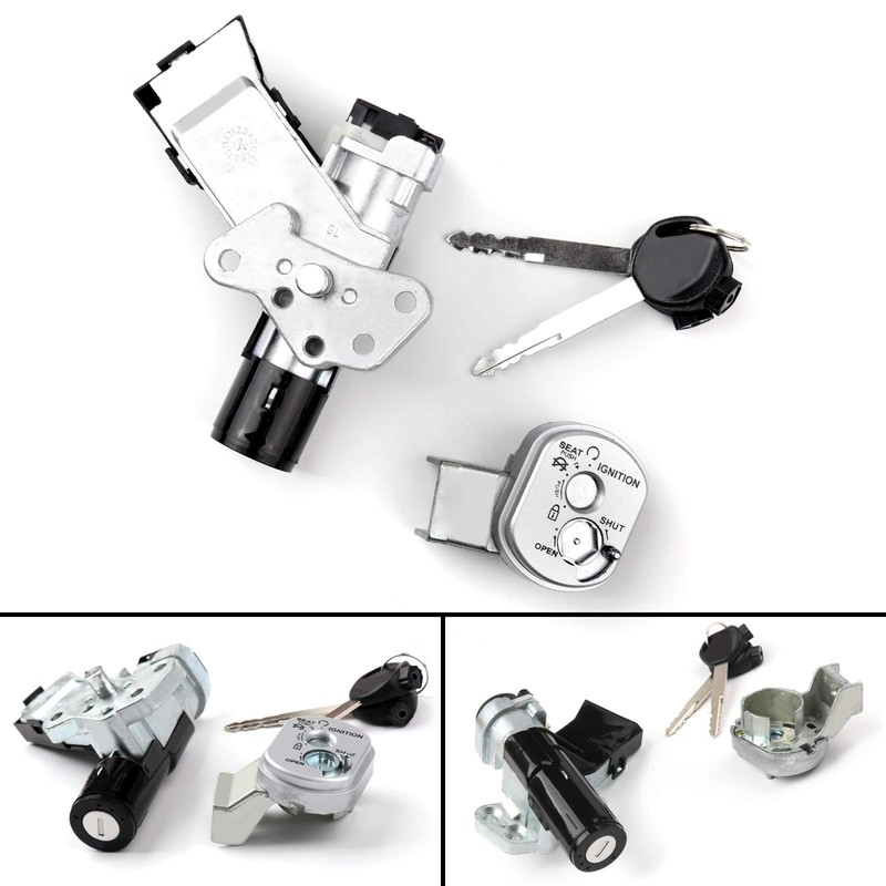Topteng Ignition Switch Lock Set for Honda NCH50 Metropolitan 2013