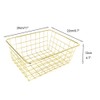 Wire Storage Basket, Organize Living Room Kitchen Bathroom Storage Basket