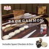 Get The Games Out Top Backgammon Set - Travel Backgammon