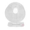 Silent Hamster Wheel with Stand Prevent Slip Clear Acrylic Hamster