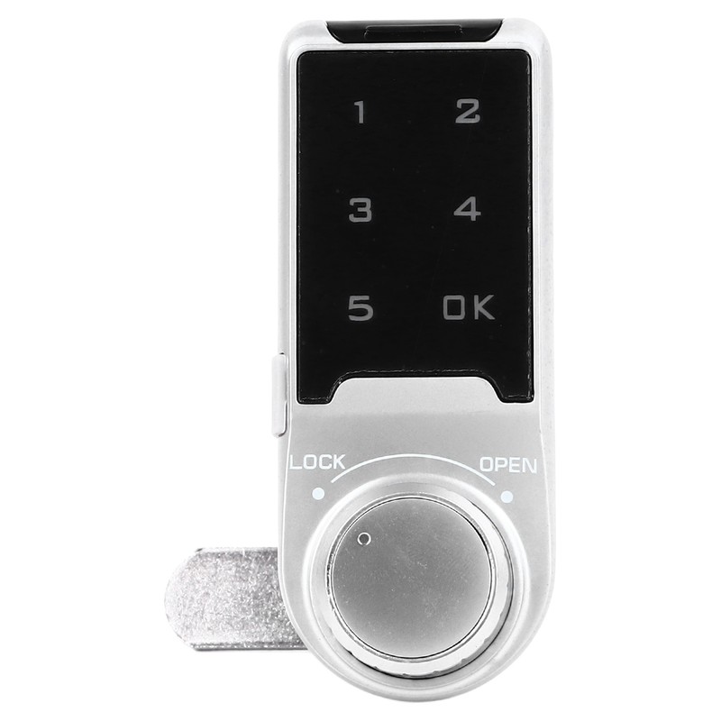 Electronic Cabinet Lock Smart Touch Screen Drawer Password Keypad Lock