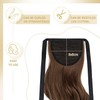 12 Inch Short Layered Wavy Pony Tail Hair Extensions Tie