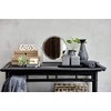 Lene Bjerre Portia Soap Dish Grey Silver Ceramic Zinc Alloy