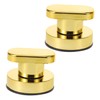 Beavorty 2Pcs Suction Cup Shower Handle Self Stick Grab Bar