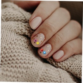 IWOWHERO 1440pcs Flatback Rhinestones for Nail Art Manicure Decorations for Crafts Phone Cases and Makeup Easy to Use and Rhinestone Ornaments