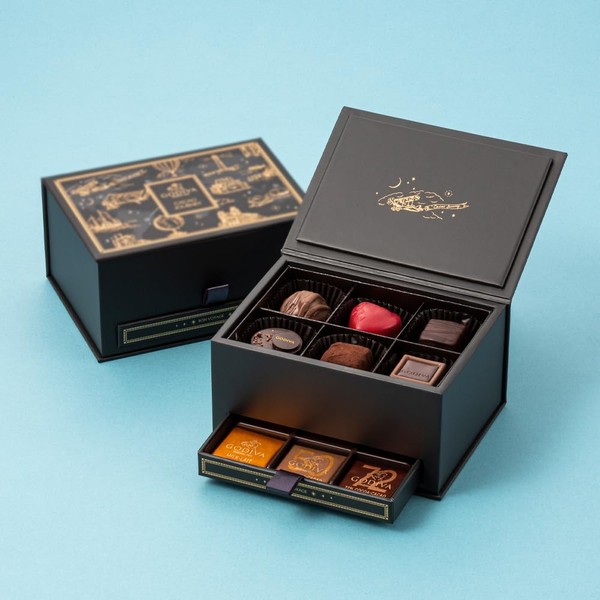 Godiva Chocolate Gift Candy Assortment Godiva Cacao Journey Grand Plus (12 Tablets)